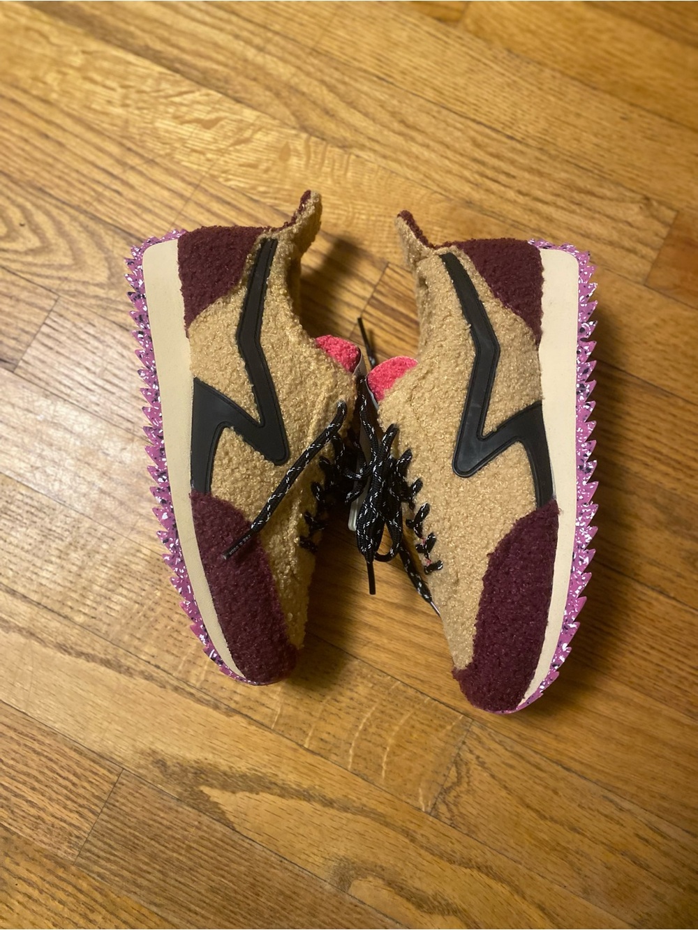 Womens Casual Sherpa Rag & Bone Runner